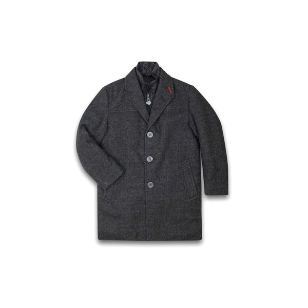 Appaman Kids’ New City Tweed Overcoat [Little Kids Sizes]