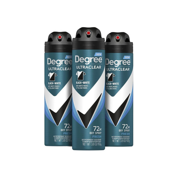 3-Count Degree Men Antiperspirant Spray