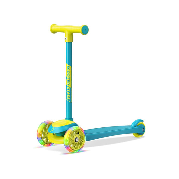 3 Wheel Kick Scooter with Light Up Wheels