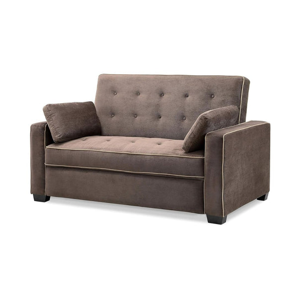 3-in-1 Convertible Loveseat Sleeper Sofa (2 Colors)
