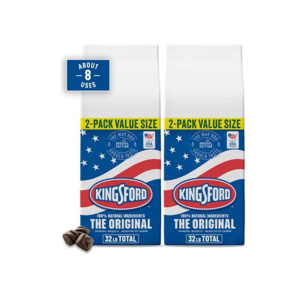 2-Pack Kingsford Original Charcoal Briquettes (16Lb Each)