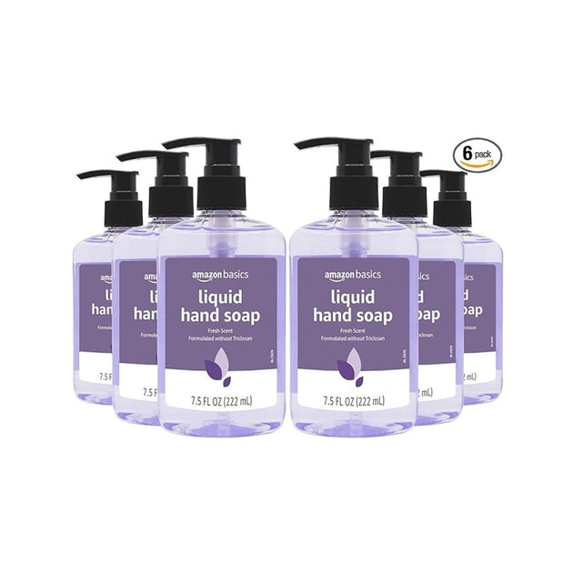 6 Amazon Basics Original Fresh Liquid Hand Soap – simplexdeals