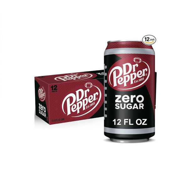 12-Pack Dr Pepper Zero Sugar