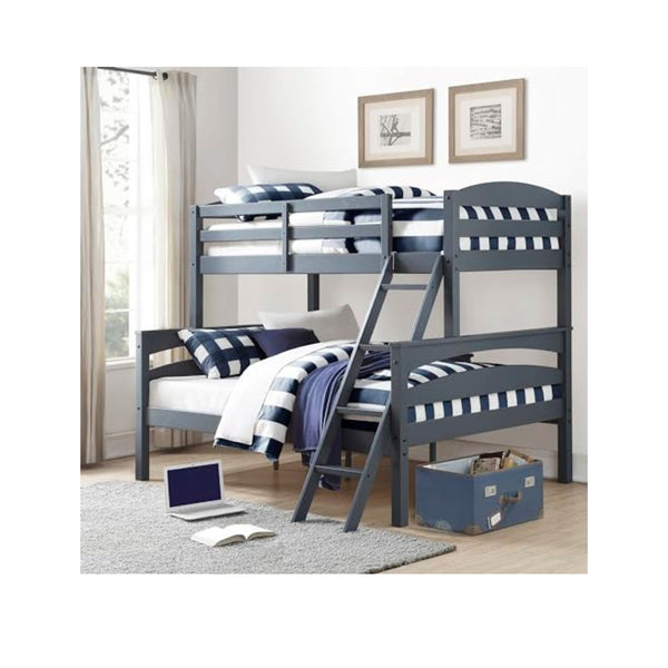 Twin Over Full Wood Bunk Bed Frame
