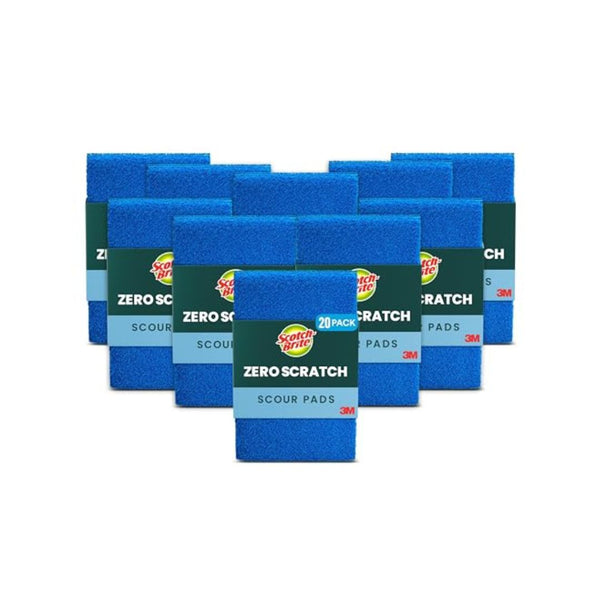 20-Pack Scotch-Brite Zero Scratch Scouring Pad