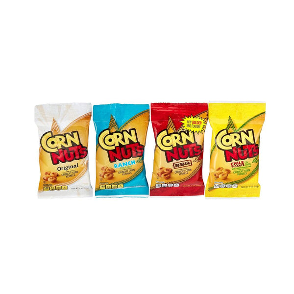 12-Pack CORN NUTS Crunchy Corn Kernels Variety Pack