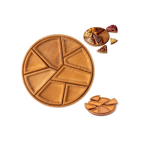 Wood Puzzle Serving Tray