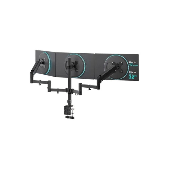 Triple Monitor Desk Mount