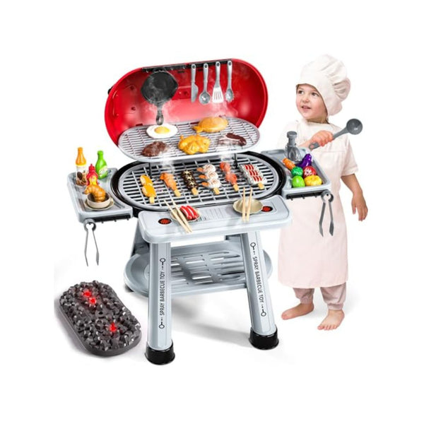 Kids Bubble Grill BBQ Play Kitchen Set Toy