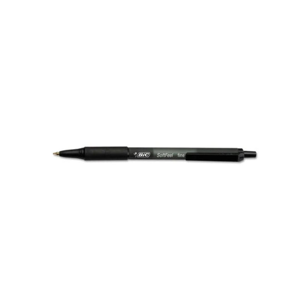 12 BIC Soft Feel Retractable Pens