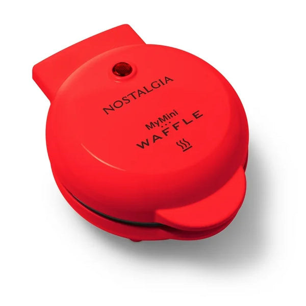 MyMini Red Waffle Maker