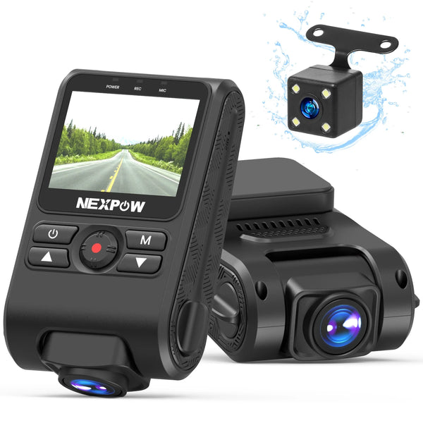 Front and Rear 1080P HD Dash Cam