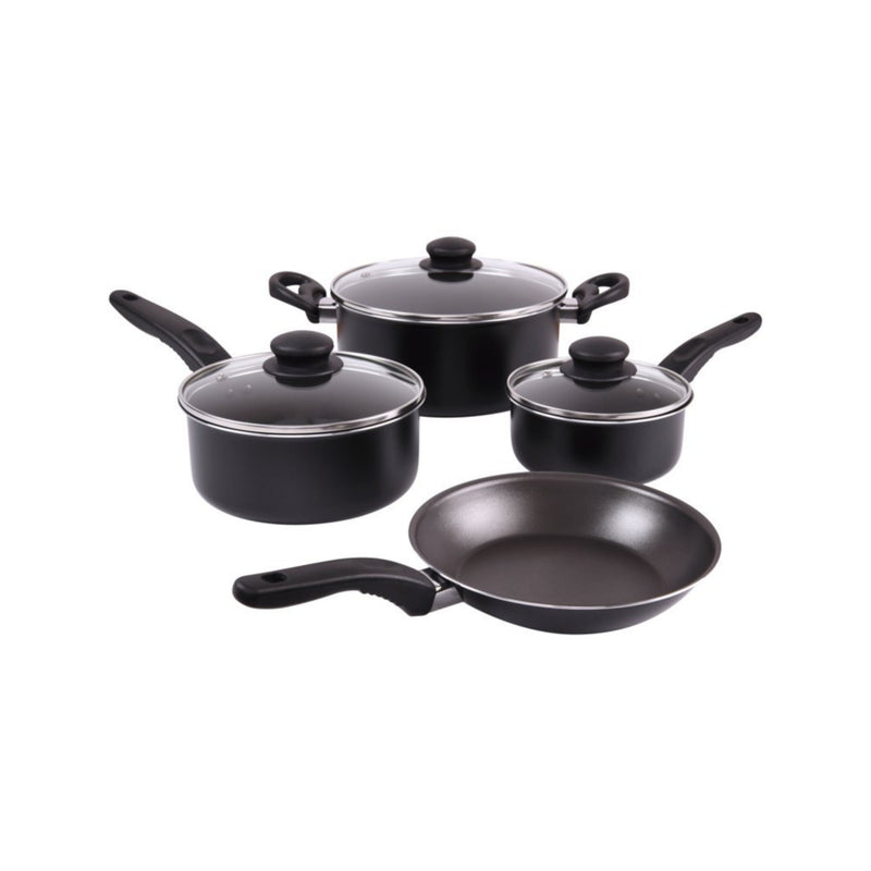 7 Piece Nonstick Dishwasher Safe Cookware Set (3 Colors)