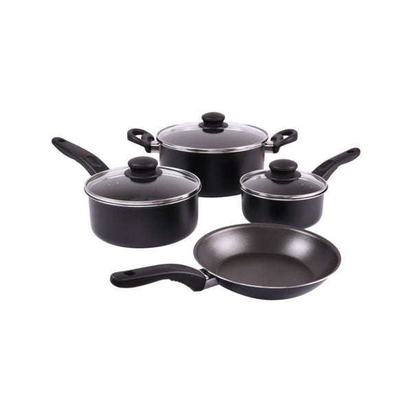7 Piece Nonstick Dishwasher Safe Cookware Set (3 Colors)