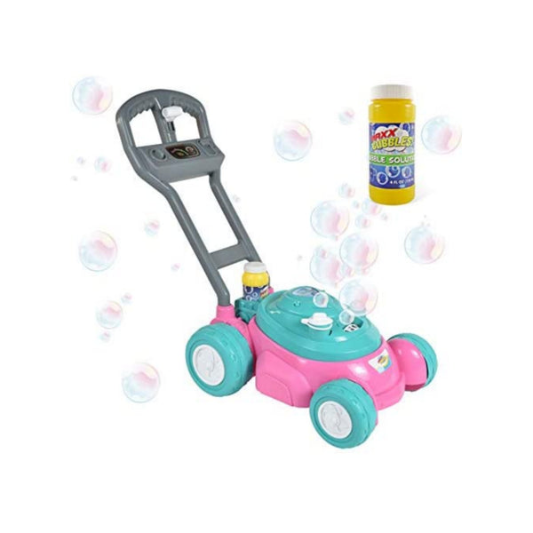 Bubble-N-Go Toy Lawn Mower with Refill Solution