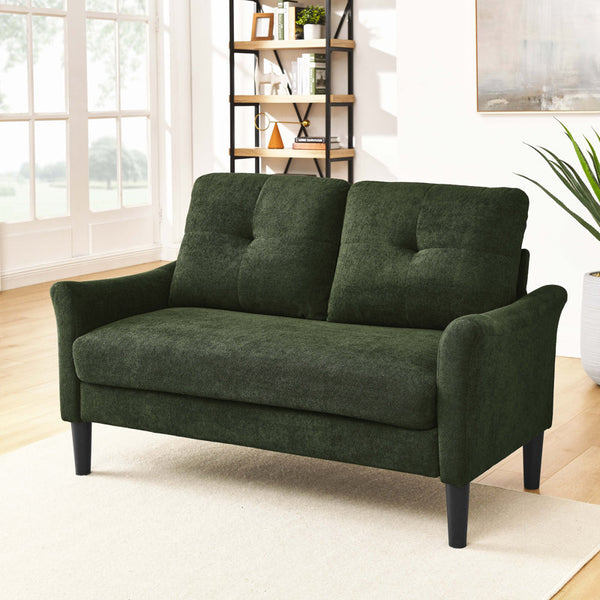 Winston Porter Pontheugh Loveseat (2 Colors)
