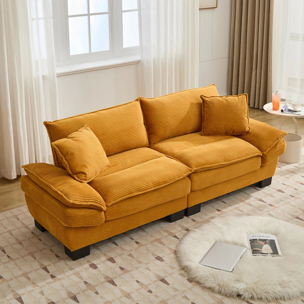 Latitude Upholstered Pillow-Top Arm Loveseat Sofa
