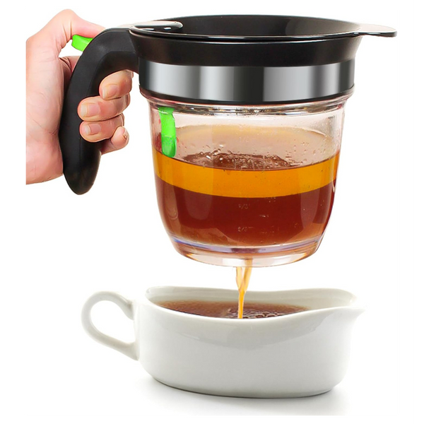 Fat Separator With Bottom Release + 3-in-1 Peeler
