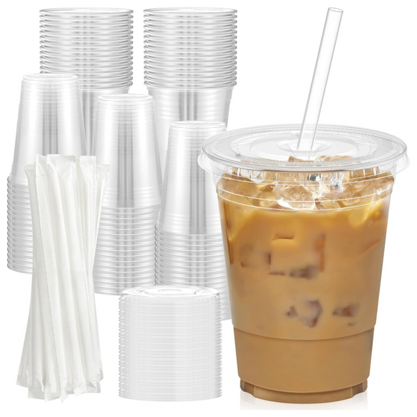100 Ct 16 Oz Plastic Cups