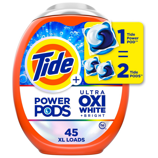 45 Tide Power Pods Laundry Detergent + Get $3.60 in Amazon Promotional Credit