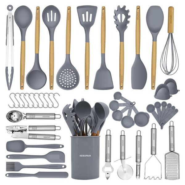46-Piece Kitchen Utensils Set