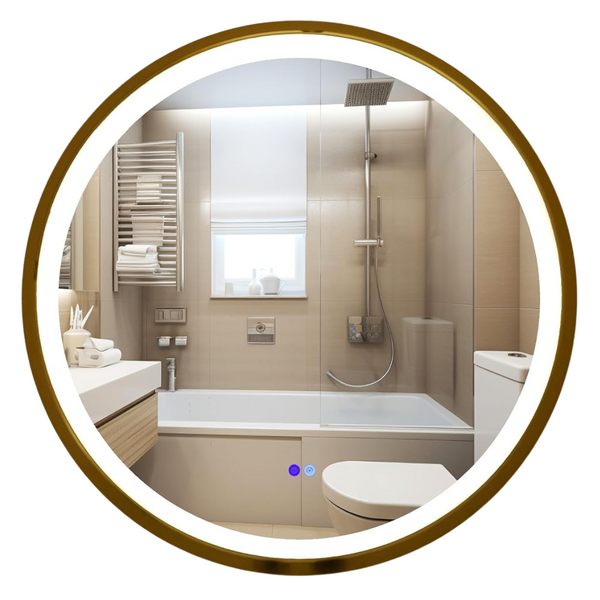 Round LED Bathroom Mirror