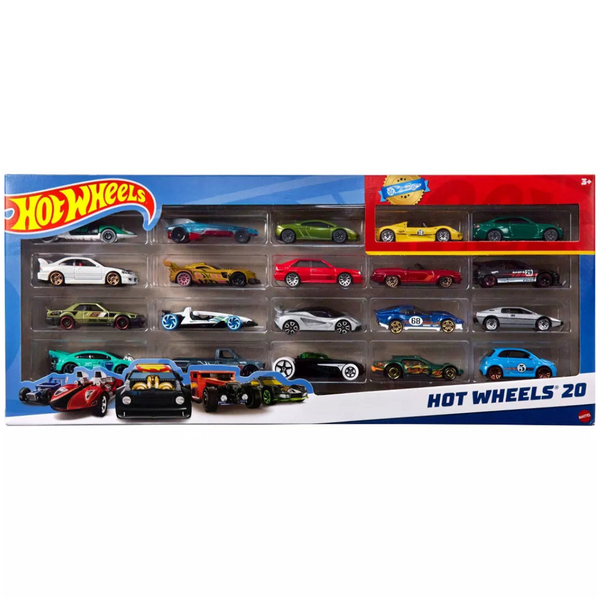 20 Hot Wheels Cars Gift Pack