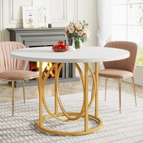 Simplex Round Table Modern Round Dining Table – simplexdeals