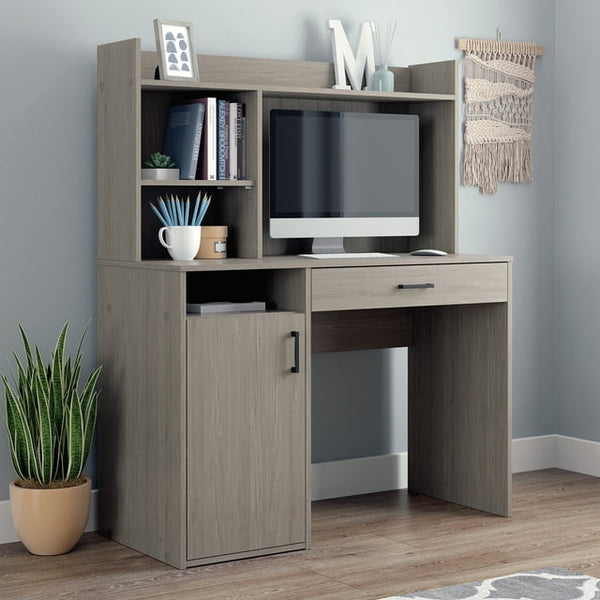 Sauder Beginnings Silver Sycamore Desk