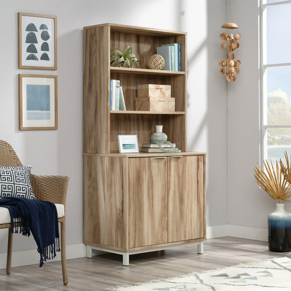 2-Shelf Library Bookcase Hutch