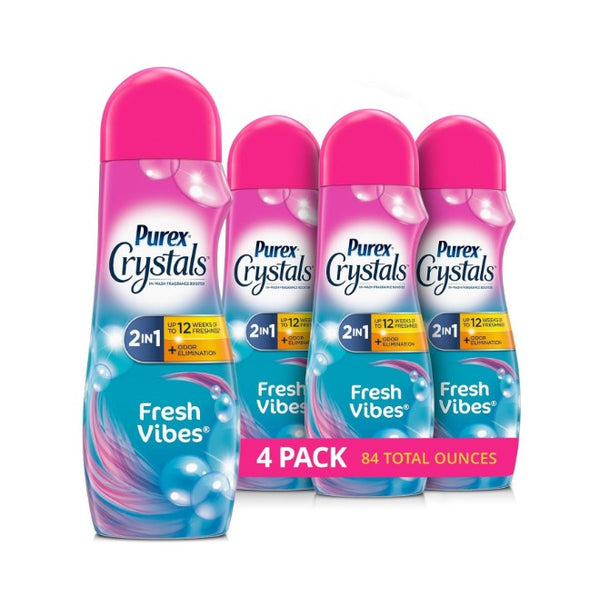 4-Pack Purex Crystals In-Wash Fragrance and Scent Booster