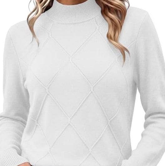Womens Knit Long Sleeve Sweaters (9 Colors)