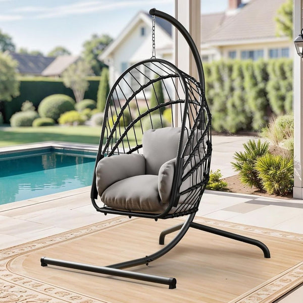 YITAHOME Hanging Egg Chair with Stand