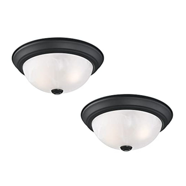 2 Pack Design House 2 Light Ceiling Fixtures