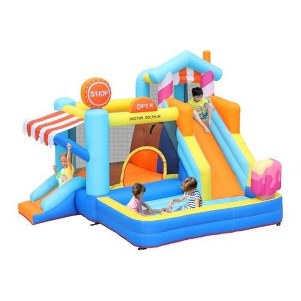 Double Slide Jumping Inflatable Bouncer