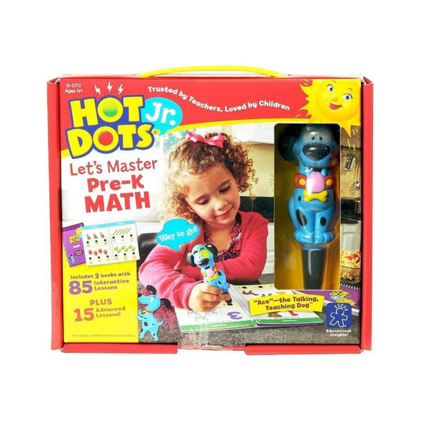Educational Insights Hot Dots Jr. Let's Master Pre-K Math Set