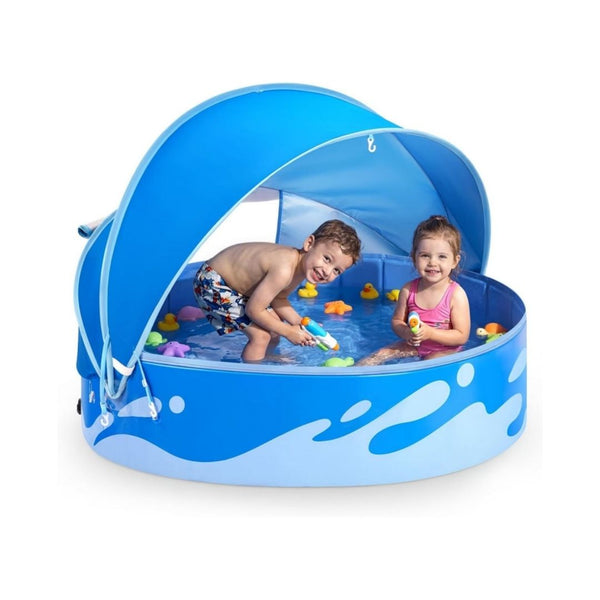 Portable Kids Pool with Canopy