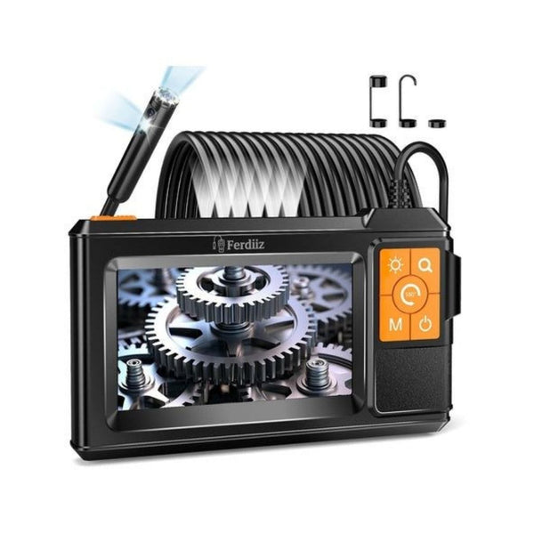 Dual-Lens Borescope Camera with Screen