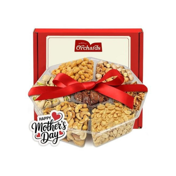 7 Sectional Nut Gift Basket