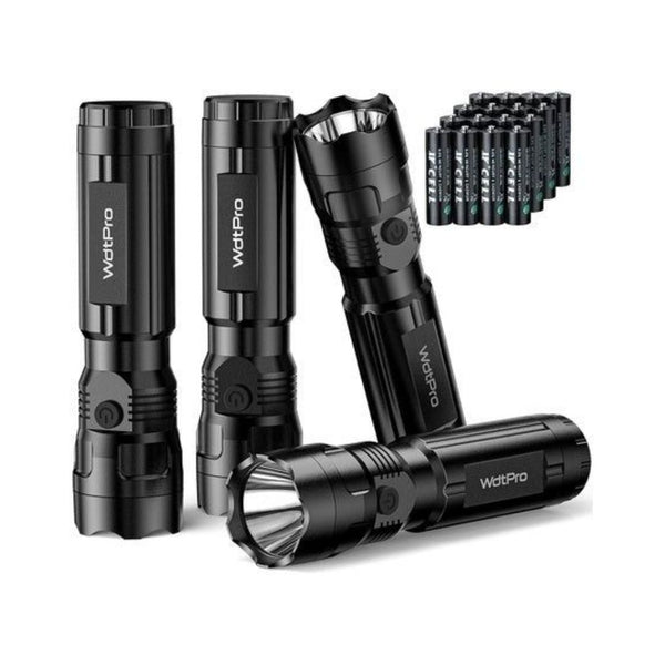 4 Bright LED Flashlights