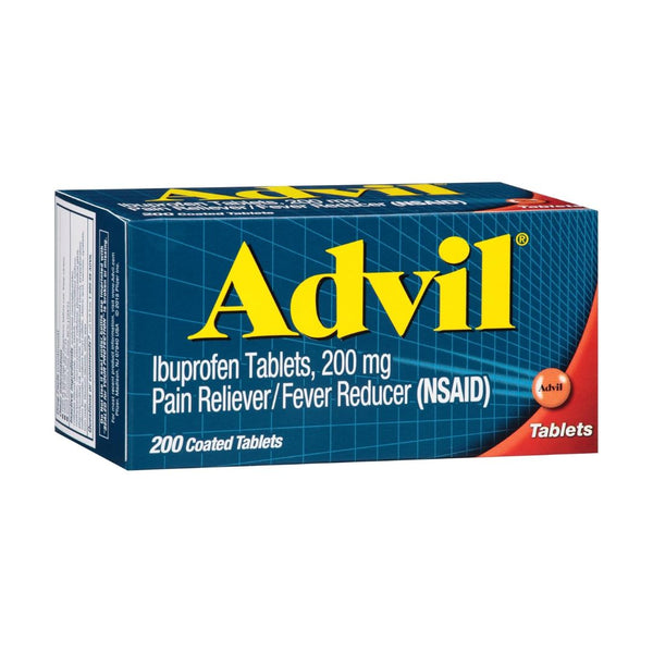 200 Tablet Advil Pain Reliever and Fever Reducer