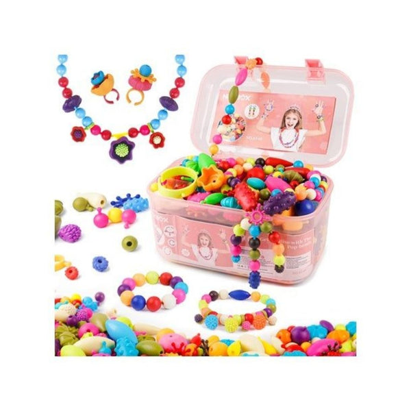 Girls Pop Beads Jewelry Making Kit