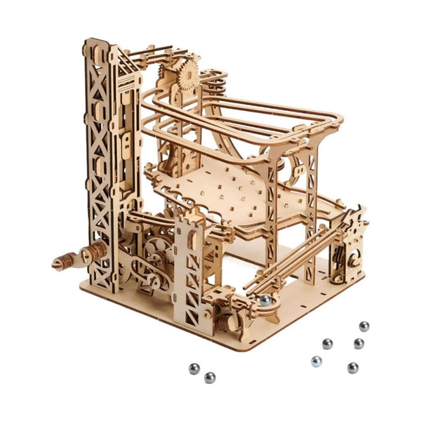 3D Mechanical Wood Marble Run (2 Styles)
