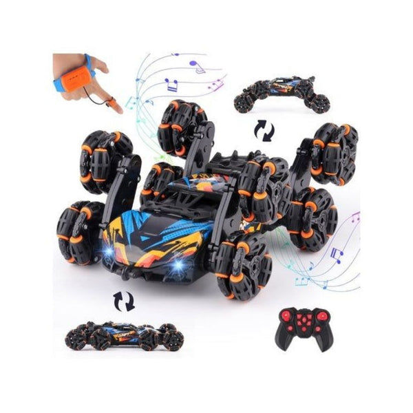Gesture Sensing Hand Controlled Stunt Car