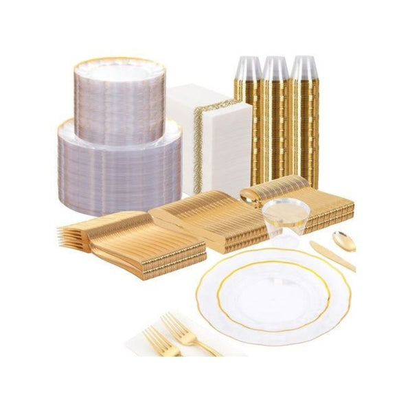 700-Piece Disposable Dinnerware Set