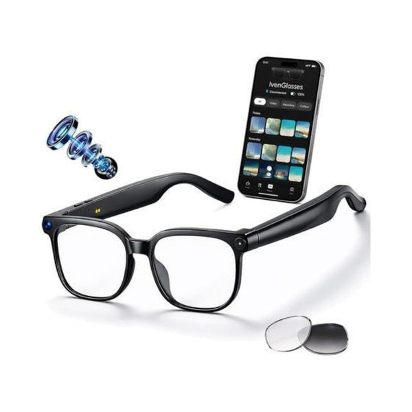 AI Smart Glasses with 8MP Camera