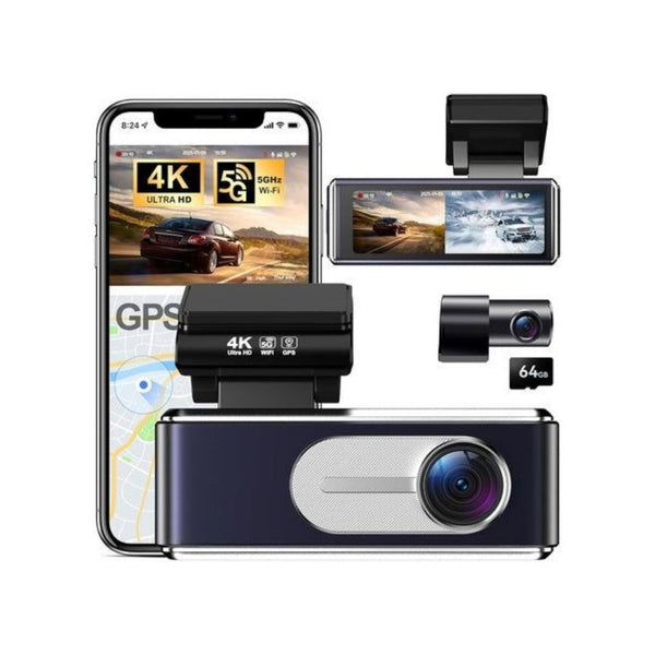 4K Front + Rear Dash Cam