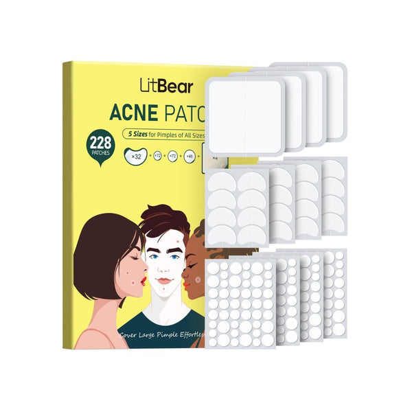 228 Large XL Hydrocolloid Pimple Patches