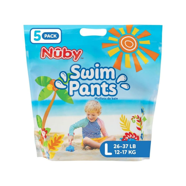 5-Pack Large Nuby Swim Pants