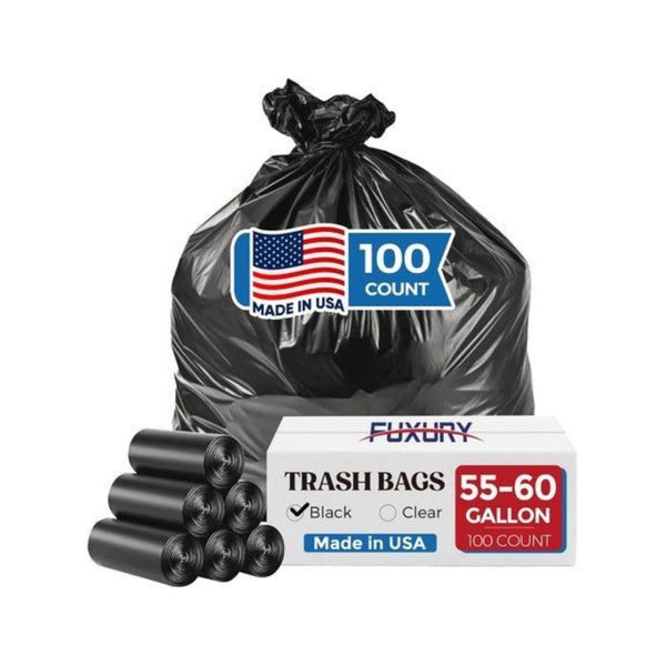 100 60-Gallon Trash Bags